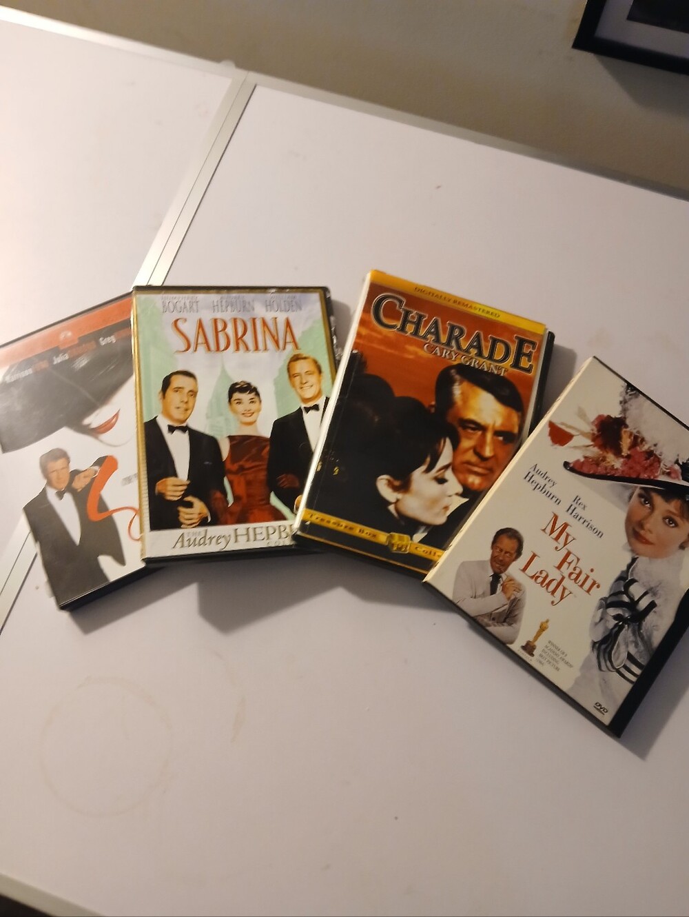Classic Movie DVD Collection - Mixed Covers (White) Plus Casablanca: 5 Dvd Class
